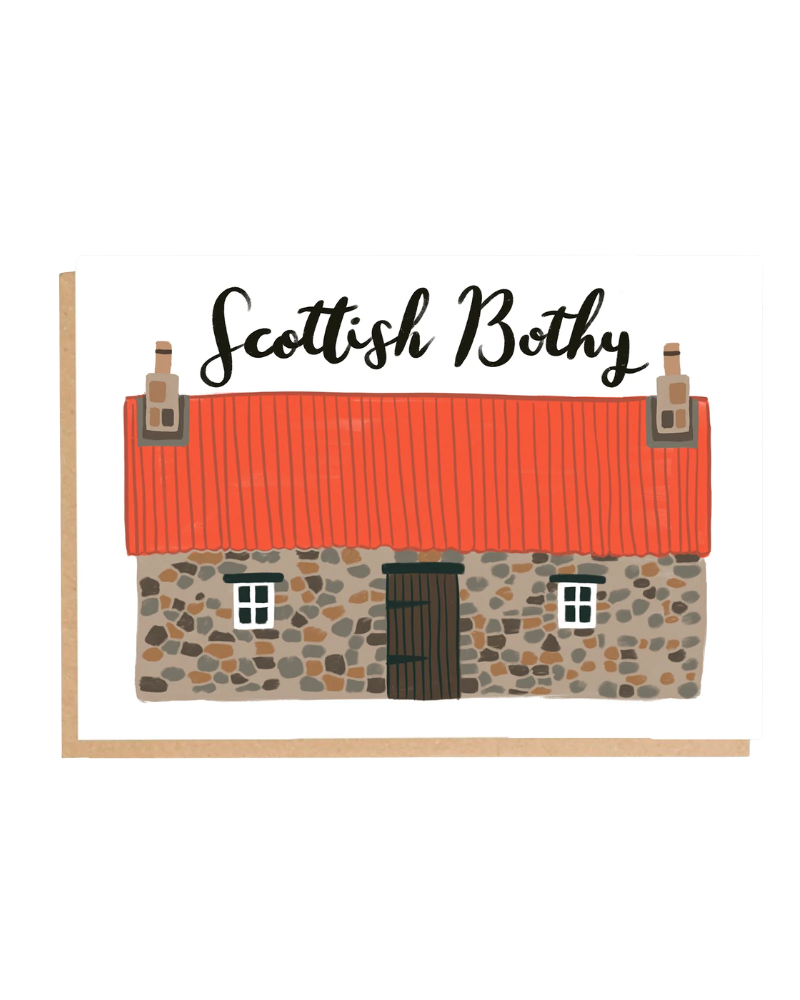 Scottish Bothy Greeting Card