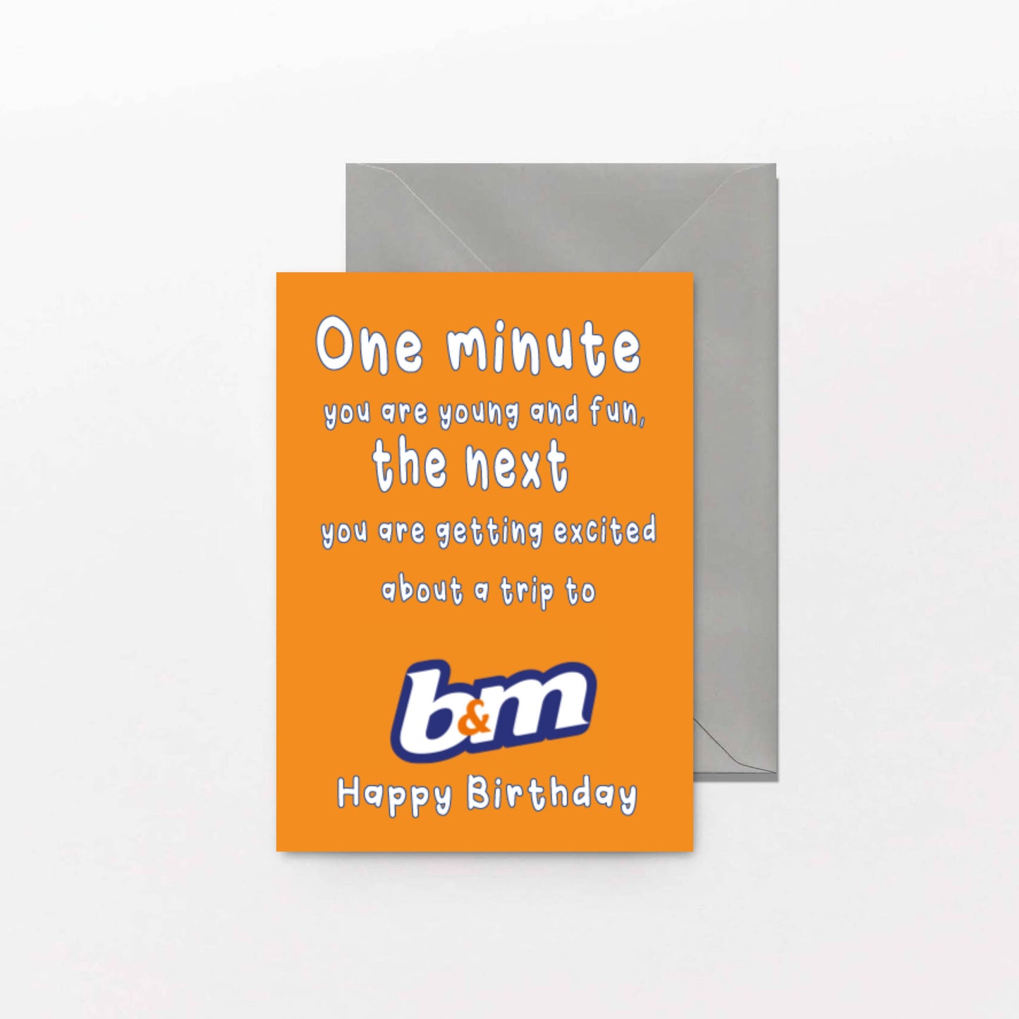Excited About B&M Birthday Day