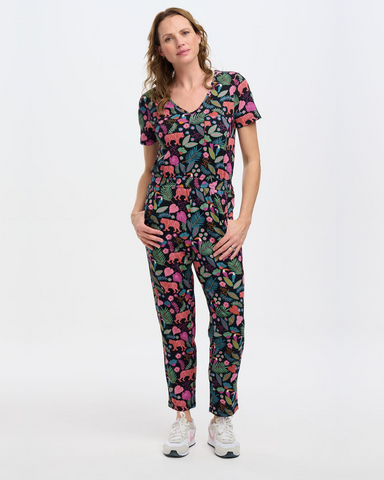 Bianca Tigers And Toucans Jumpsuit Sugarhill Brighton