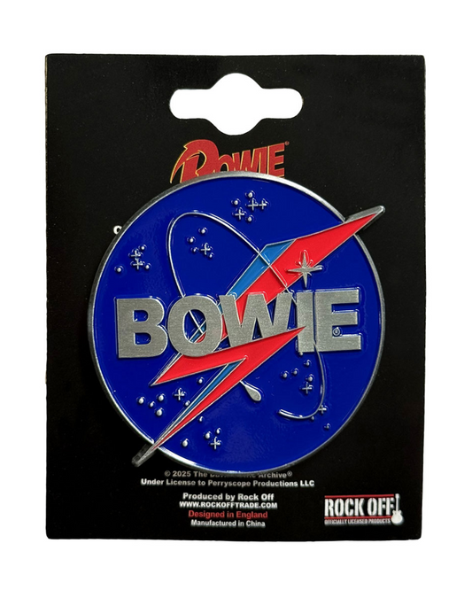 David Bowie NASA Enamel Pin Badge