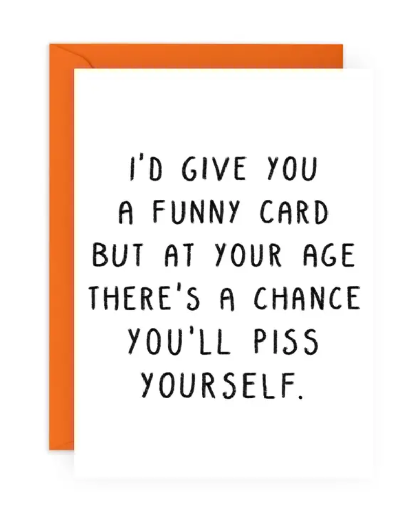 Piss Yourself Card - Central 23