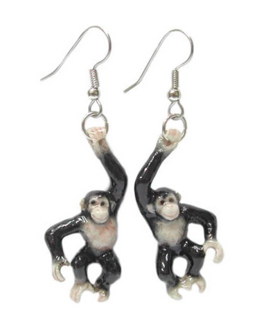 Chimp Earrings