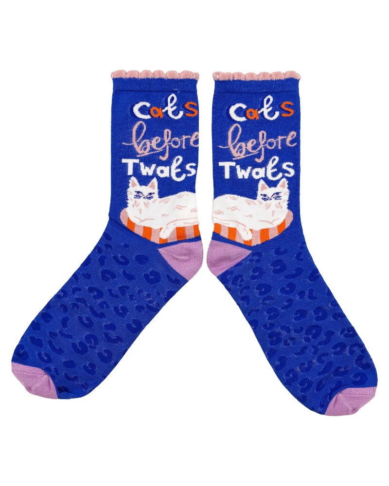 Cats Before Twats Crew Socks