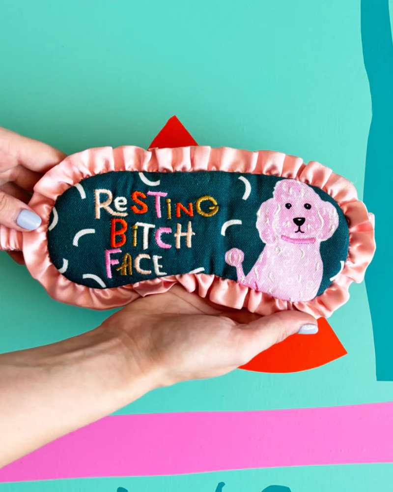 Dog House Resting Bitch Face Eyemask