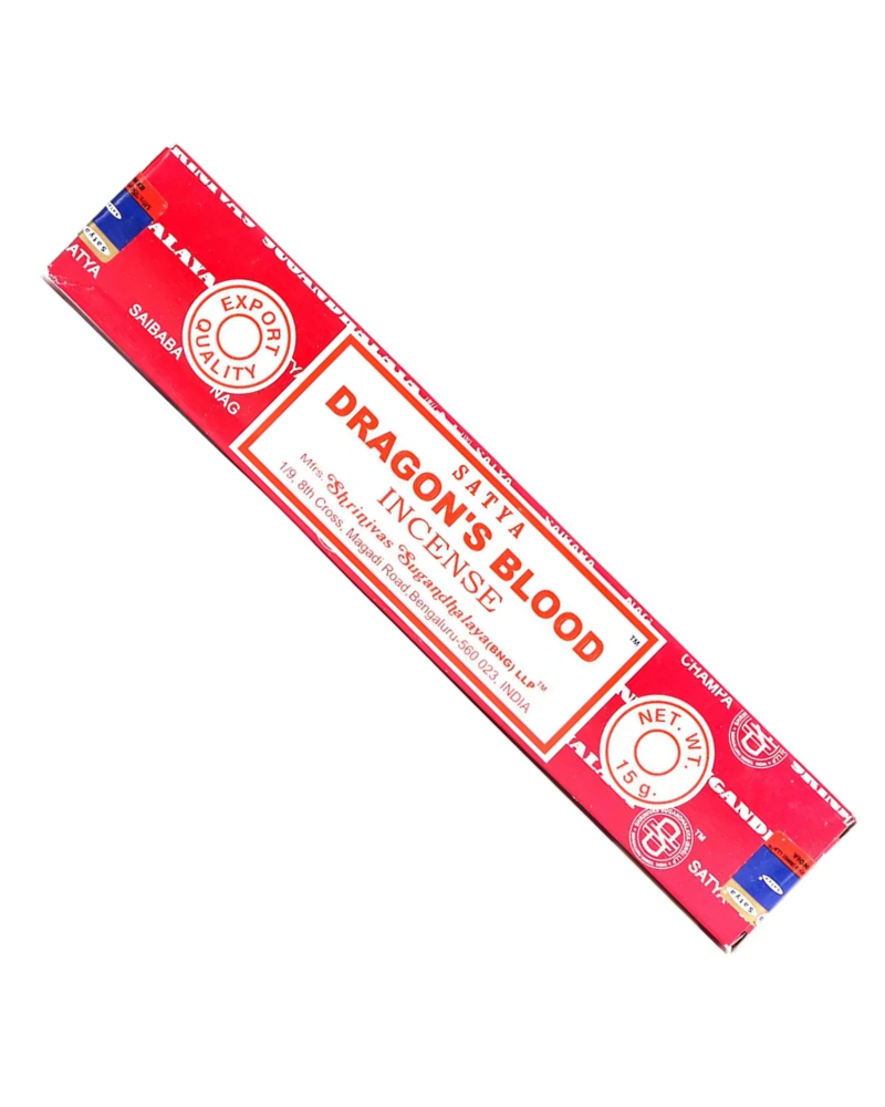 Satya Dragon's Blood Incense Sticks 12 Pack