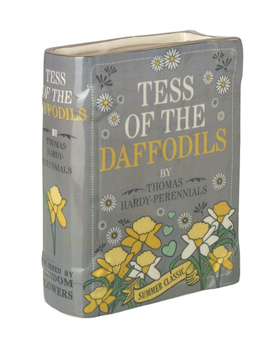 Tess of the Daffodils Book Vase