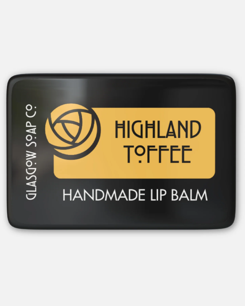 Scottish Highland Toffee Scented Glasgow Lip Balm