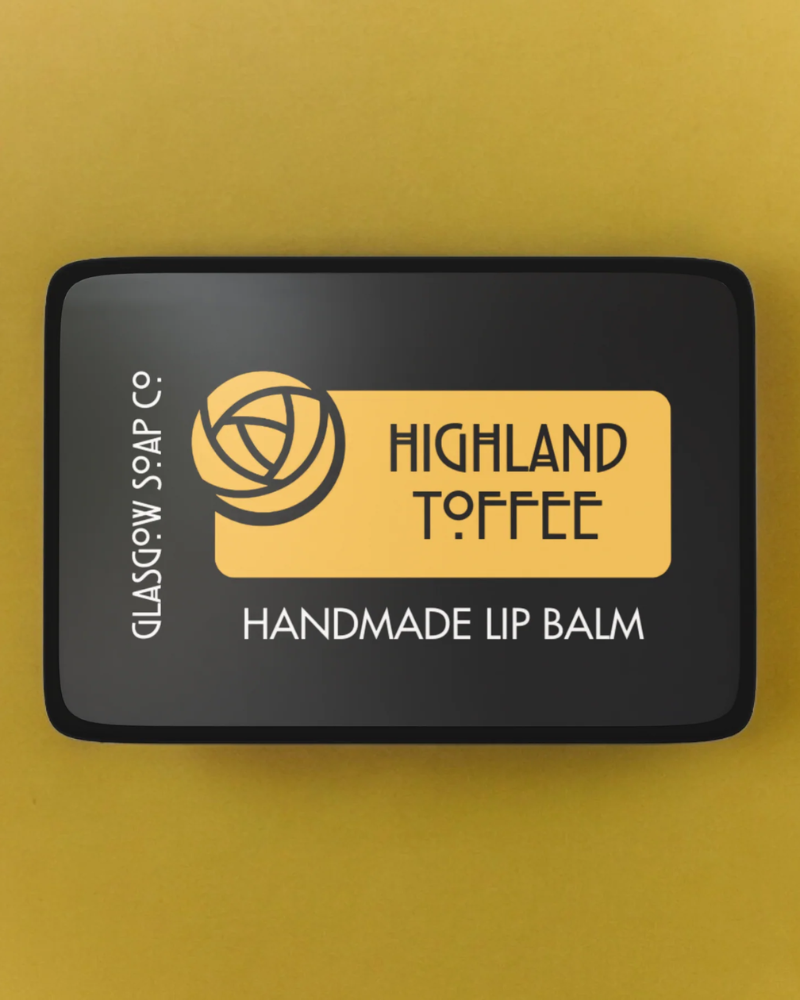 Scottish Highland Toffee Scented Glasgow Lip Balm
