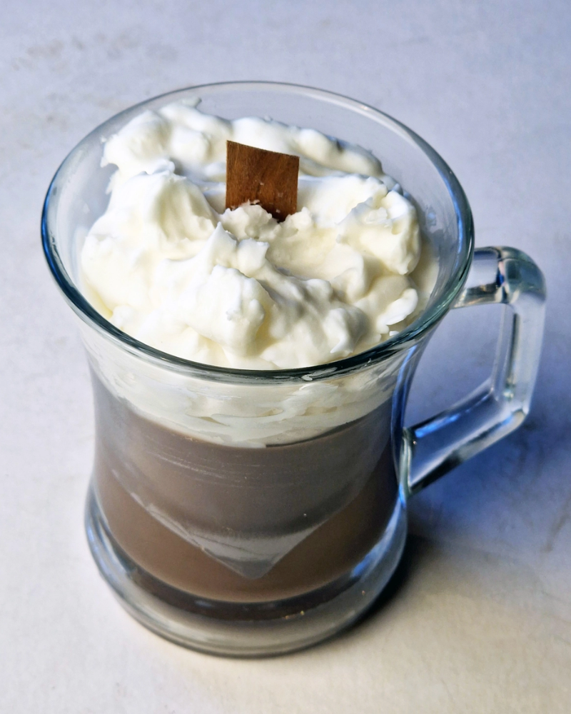 Hot Chocolate Lookalike Scented Soy Wax Candle