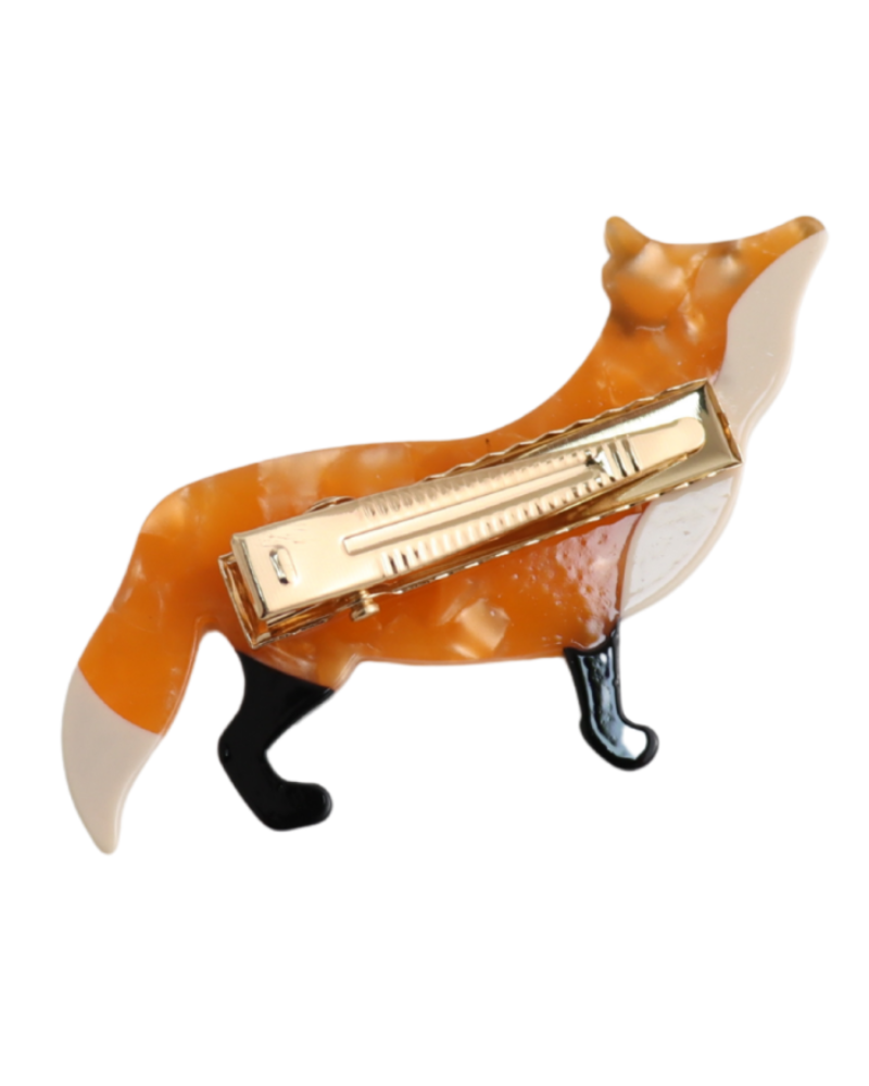 Fox Hair Slide Clip