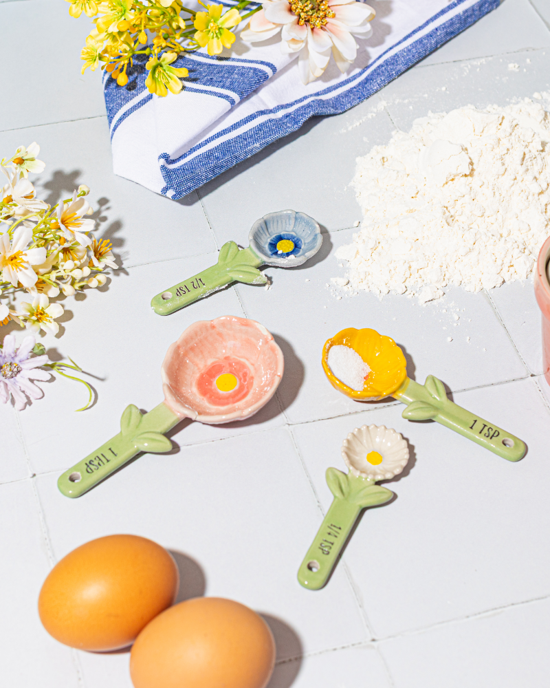 Flower Pot Measuring Spoons