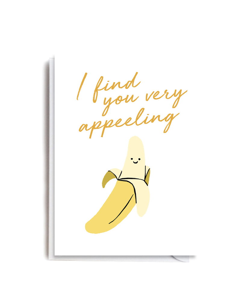 Very Appeeling Greeting Card