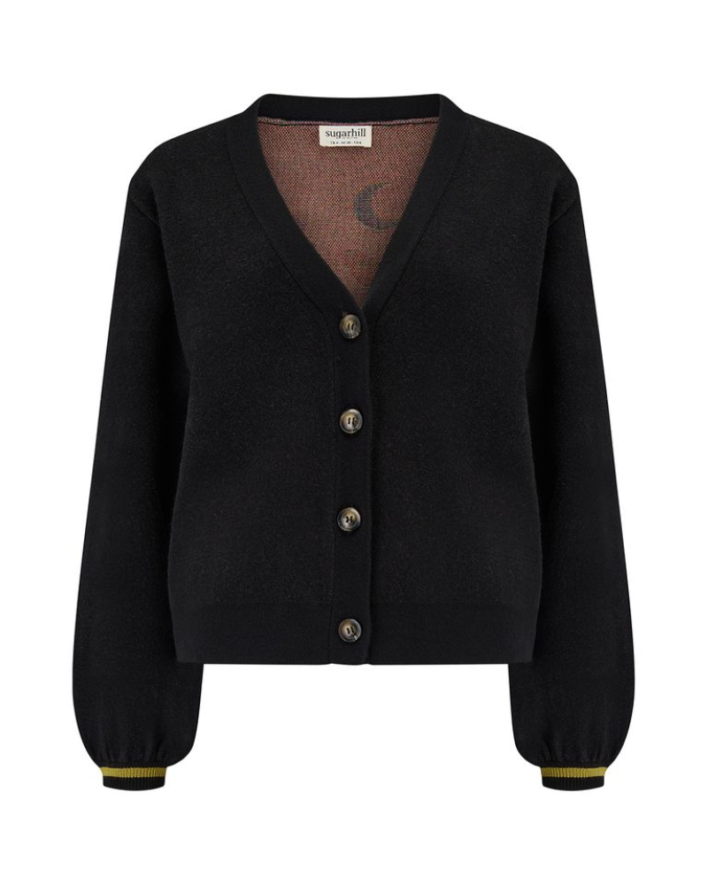 Adrian Snake Floral Statement Cardigan Sugarhill Brighton
