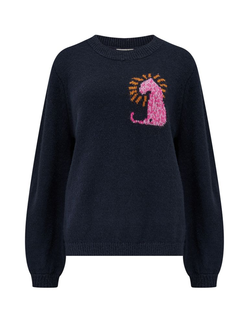 Essie Leopard Rays Jumper Sugarhill Brighton