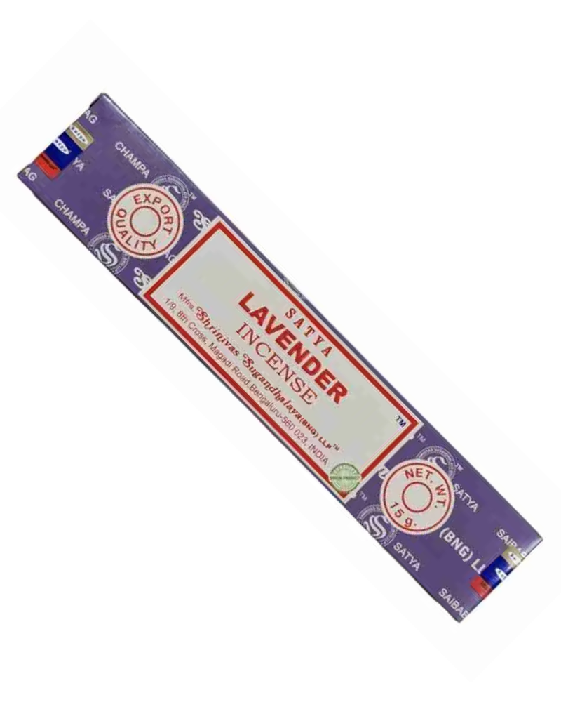 Satya Lavender Incense Sticks 12 Pack