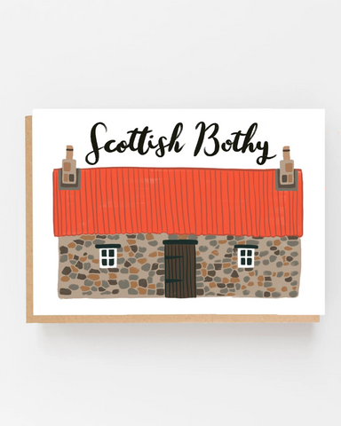 Scottish Bothy Greeting Card