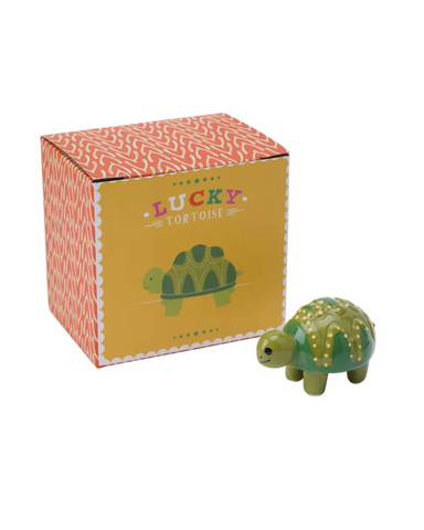 Lucky Tortoise Good Luck Ceramic Charm