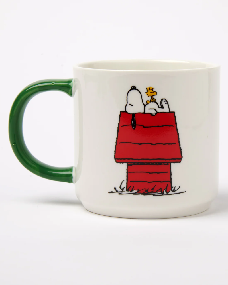 Peanuts Snoopy Gang & House Mug
