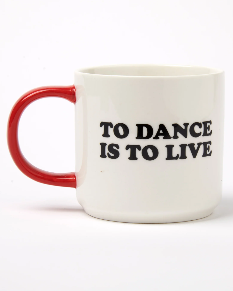 Peanuts Snoopy To Dance is to Live Mug