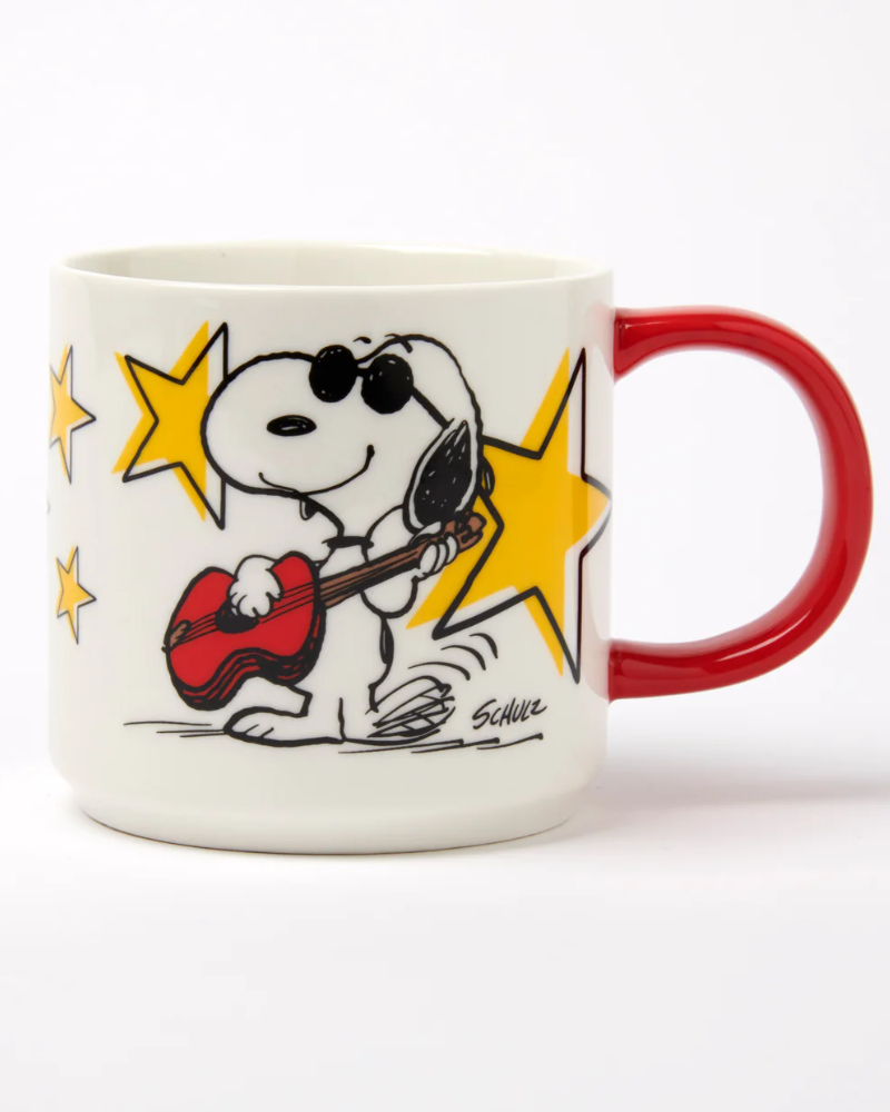 Peanuts Snoopy Rock Star Mug