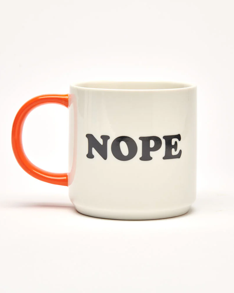 Peanuts Snoopy Nope Mug