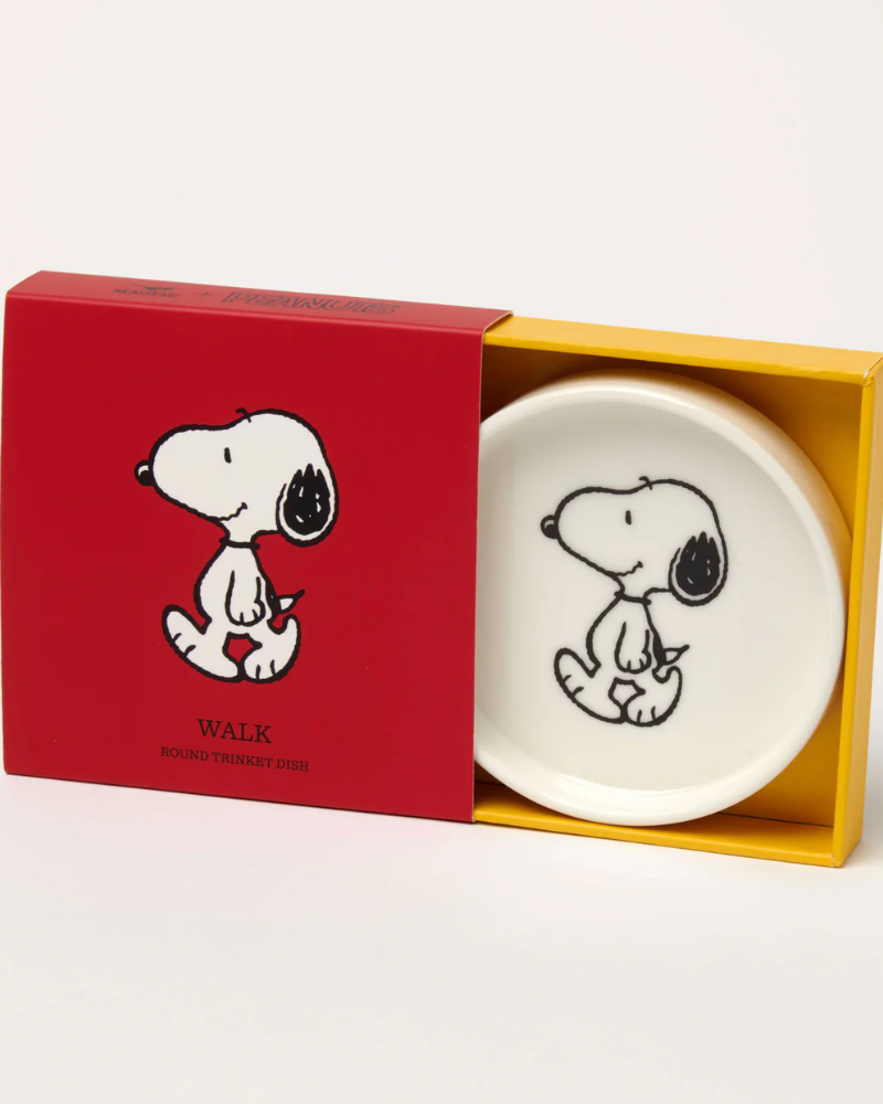 Peanuts Snoopy Walk Trinket Dish