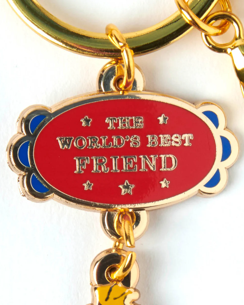 Peanuts Snoopy World's Best Friend Keyring