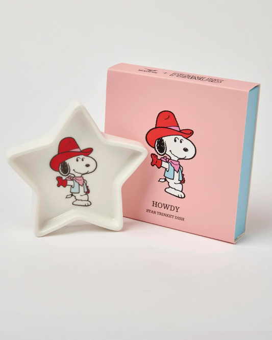 Peanuts Snoopy Howdy Star Trinket Dish