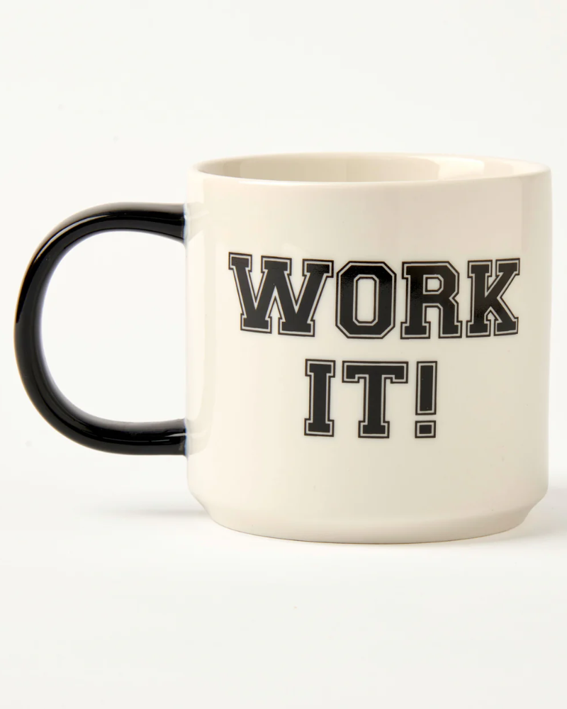 Peanuts Snoopy Work It! Mug