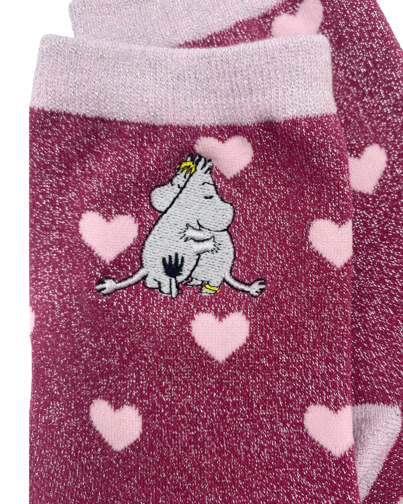 Moomin Love Glitter Ladies Socks
