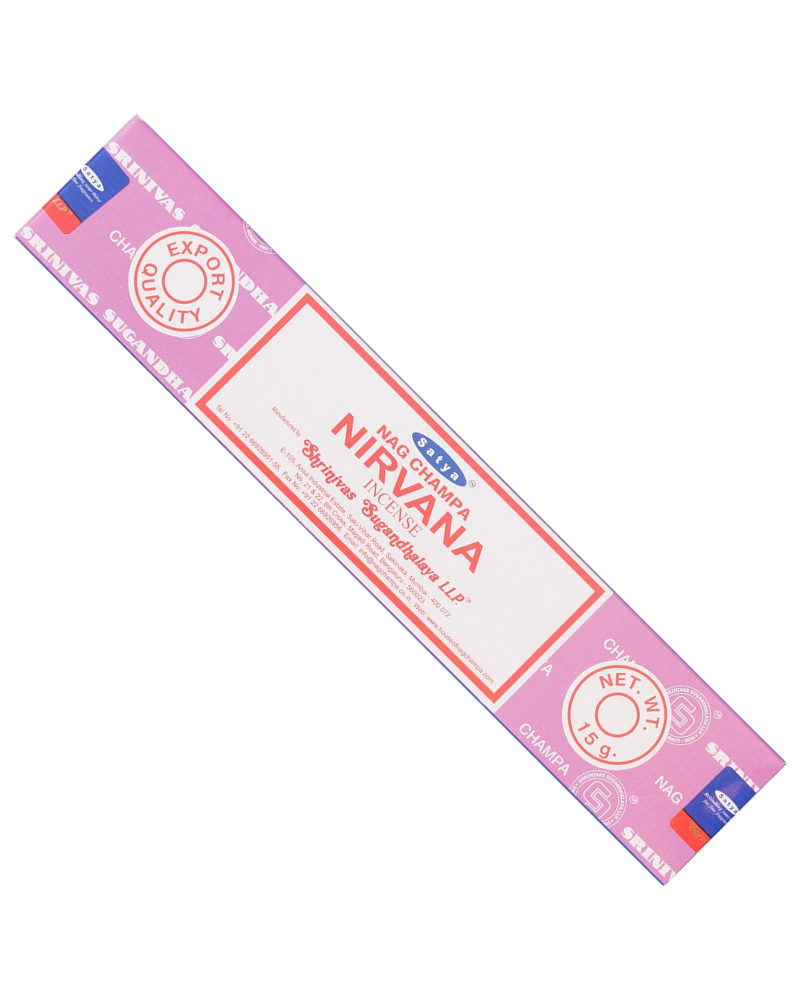 Satya Nirvana Incense Sticks 12 Pack