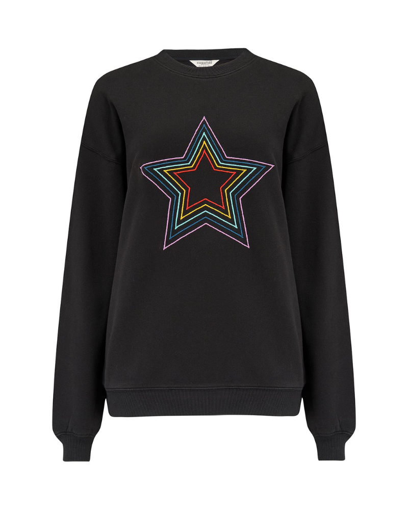 Noah Rainbow Star Sweatshirt Jumper by Sugarhill Brighton
