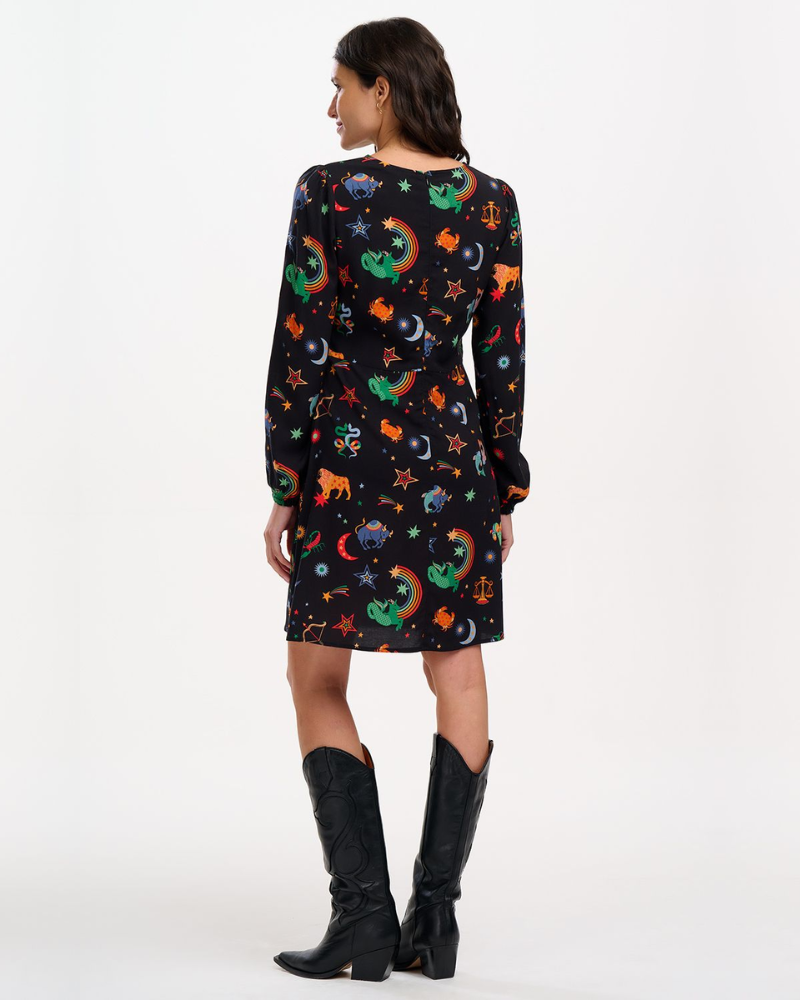 Oksana Zodiac Charms Mini Dress by Sugarhill Brighton