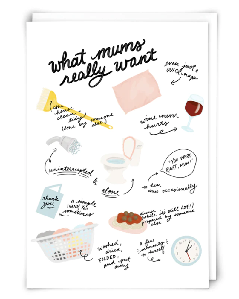 What Mums Really Want Card