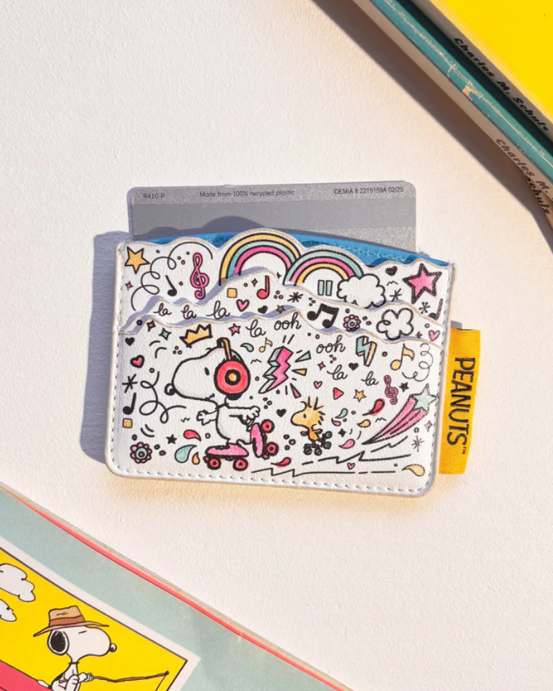 Peanuts Snoopy Doodle Card Holder