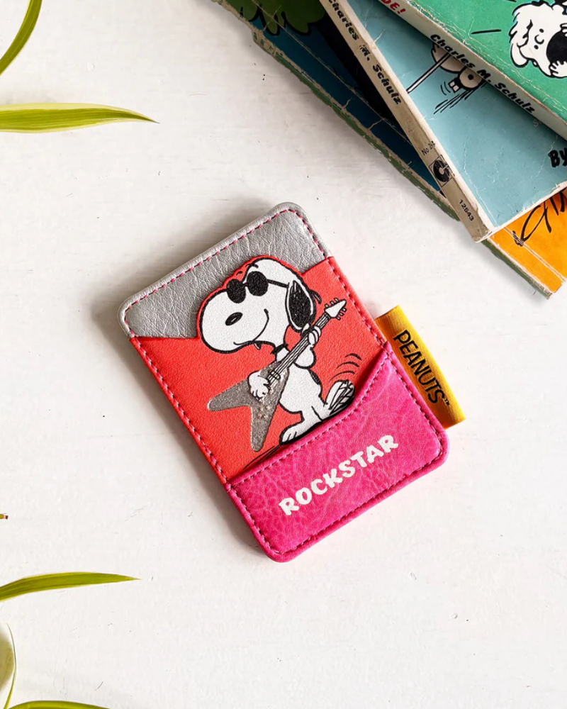 Peanuts Snoopy Rockstar Card Holder
