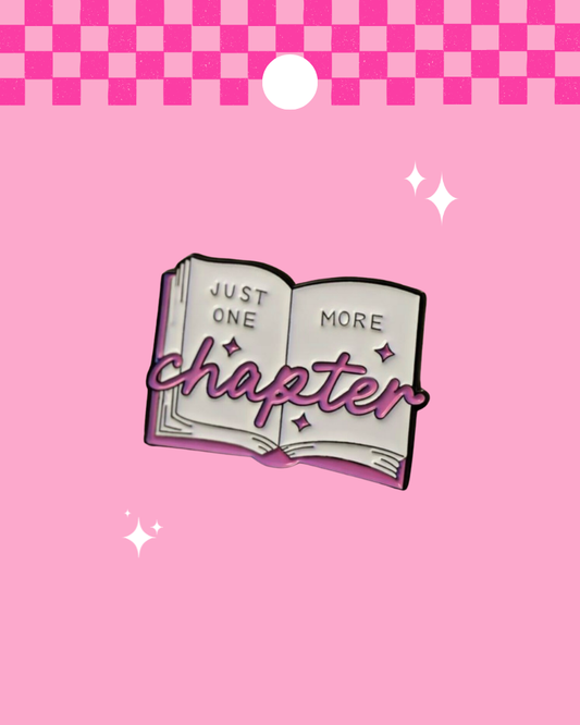 One More Chapter Enamel Pin Badge