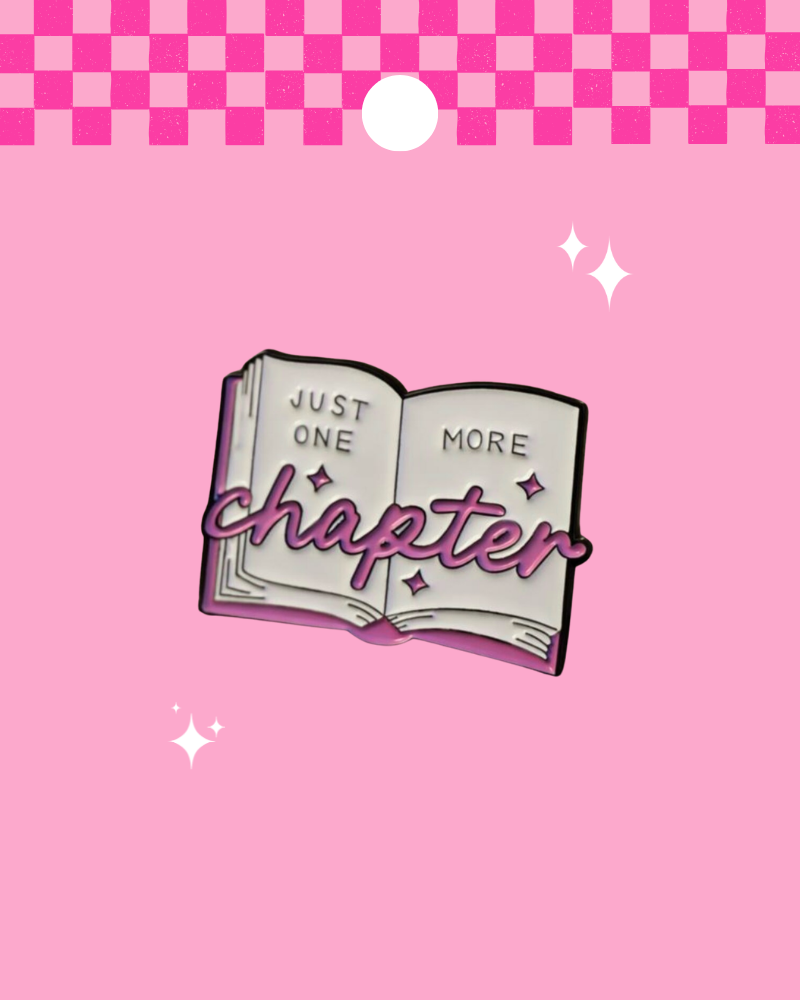 One More Chapter Enamel Pin Badge