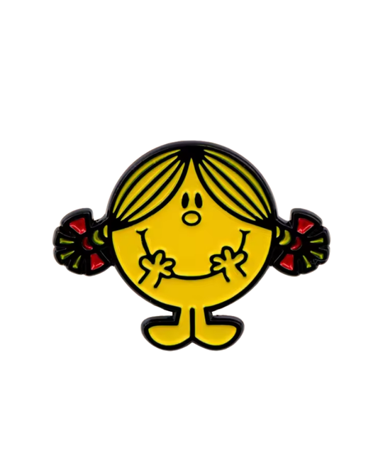 Little Miss Sunshine Enamel Pin Badge