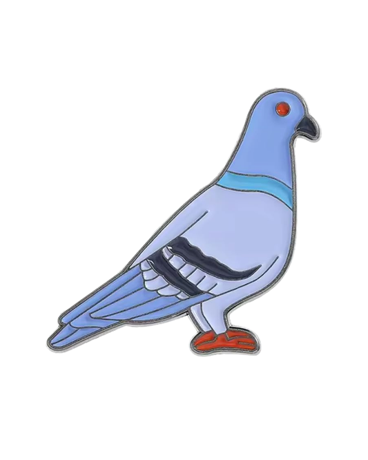 George Square Pigeon Enamel Pin Badge