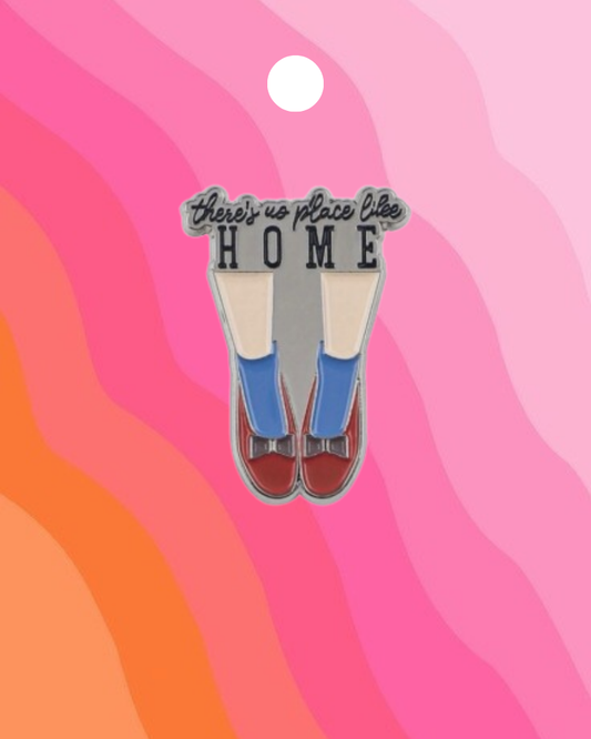 Wizard of Oz Dorothy Home Enamel Pin Badge