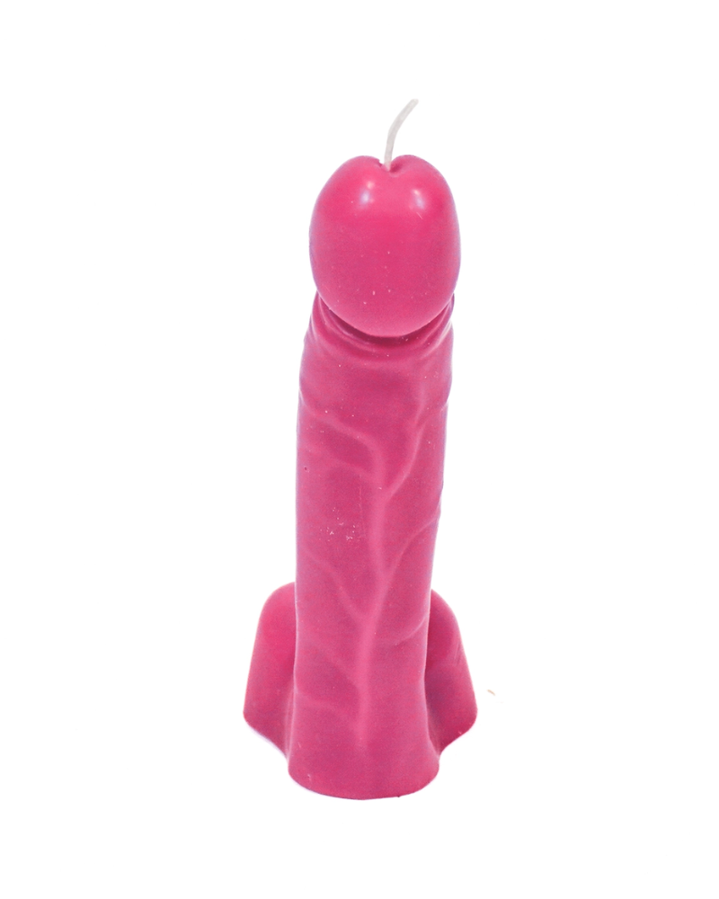 Pink Dick Novelty Candle