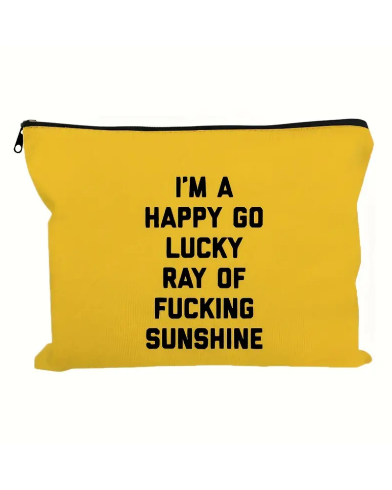 Ray Of Sunshine Zipper Pouch