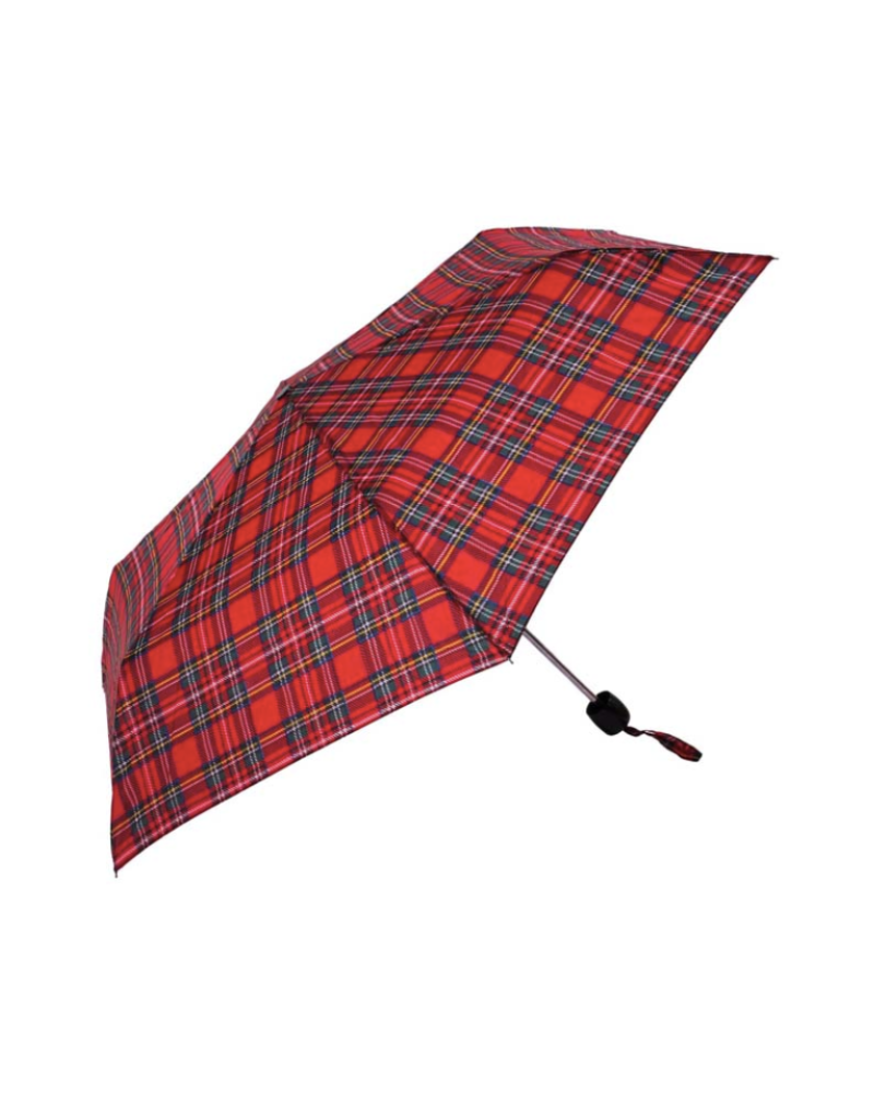Scottish Tartan Compact Umbrella Assorted