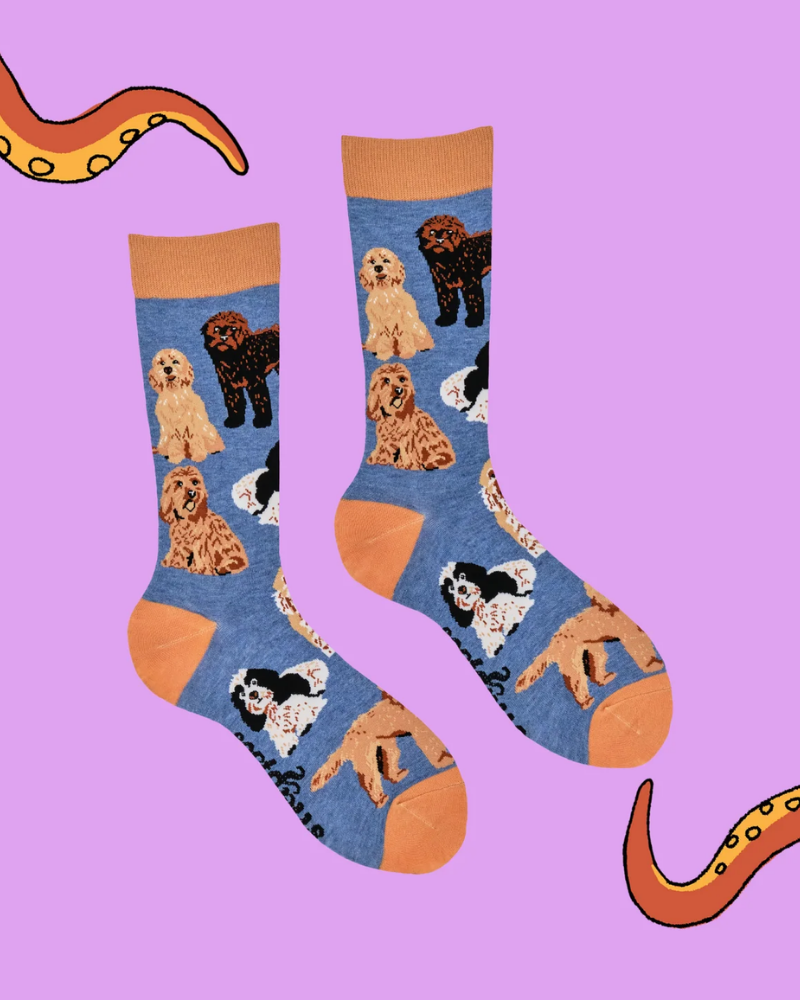 Cockapoo Crew Socks