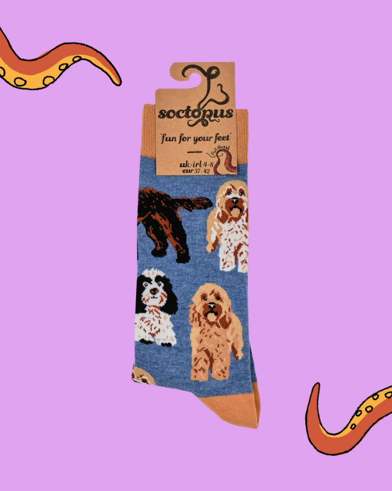 Cockapoo Crew Socks