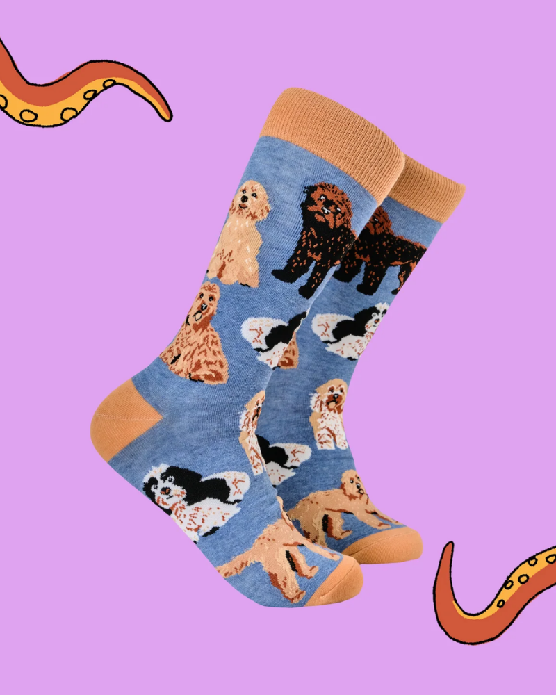 Cockapoo Crew Socks