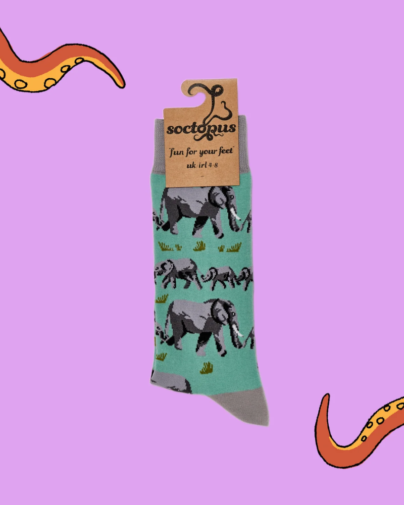 Elephants Crew Socks