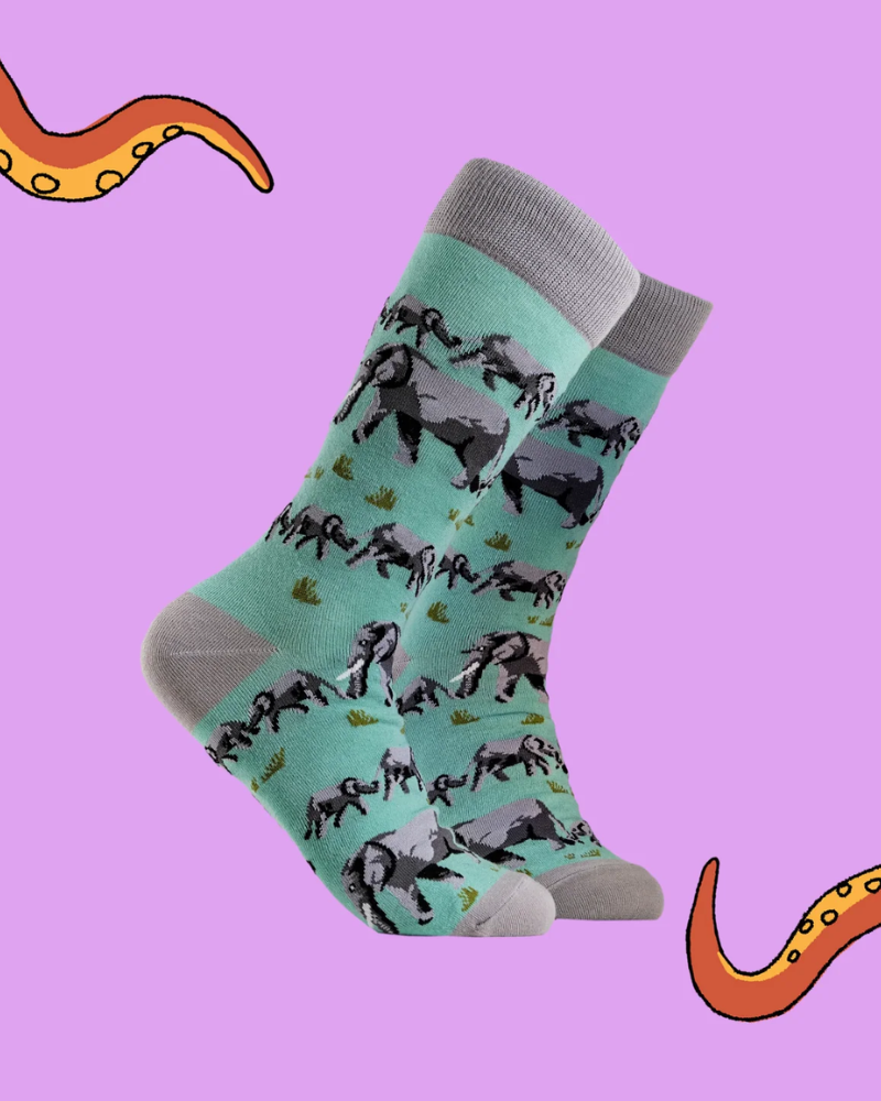 Elephants Crew Socks