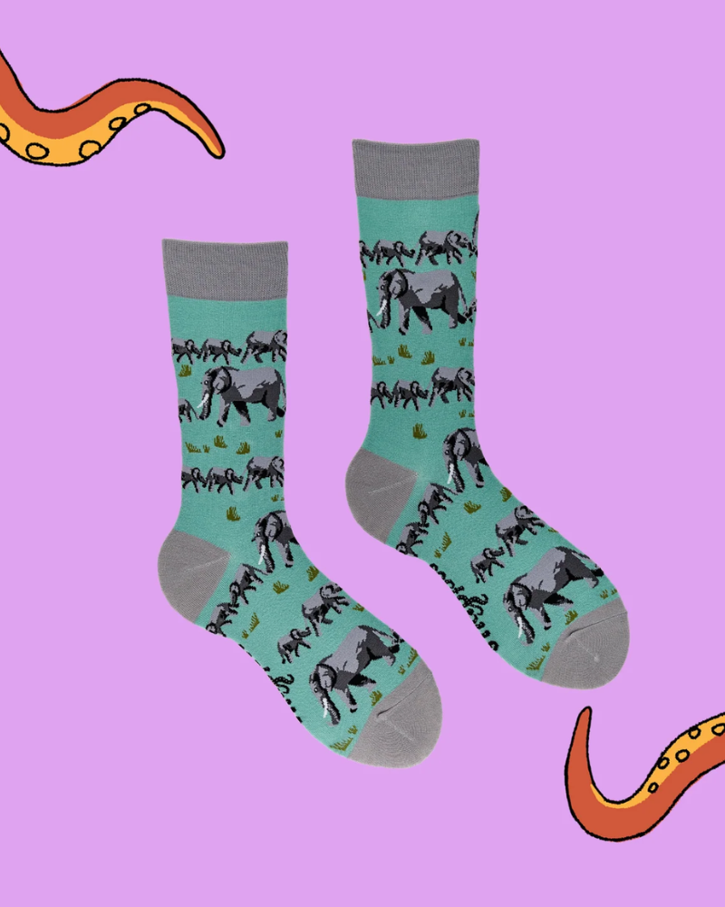 Elephants Crew Socks